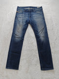 Men Diesel Belther Blue 0827K Tapered W31 L30 Y2K Jeans