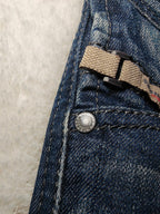 Men Diesel Belther Blue 0827K Tapered W31 L30 Y2K Jeans