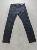 Men Diesel Braddom Black 0802K Slim carrot W30 L32 Y2K Jeans