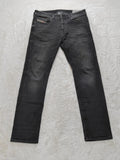 Men Diesel Buster Black R9F66 Tapered W30 L32 Y2K Jeans