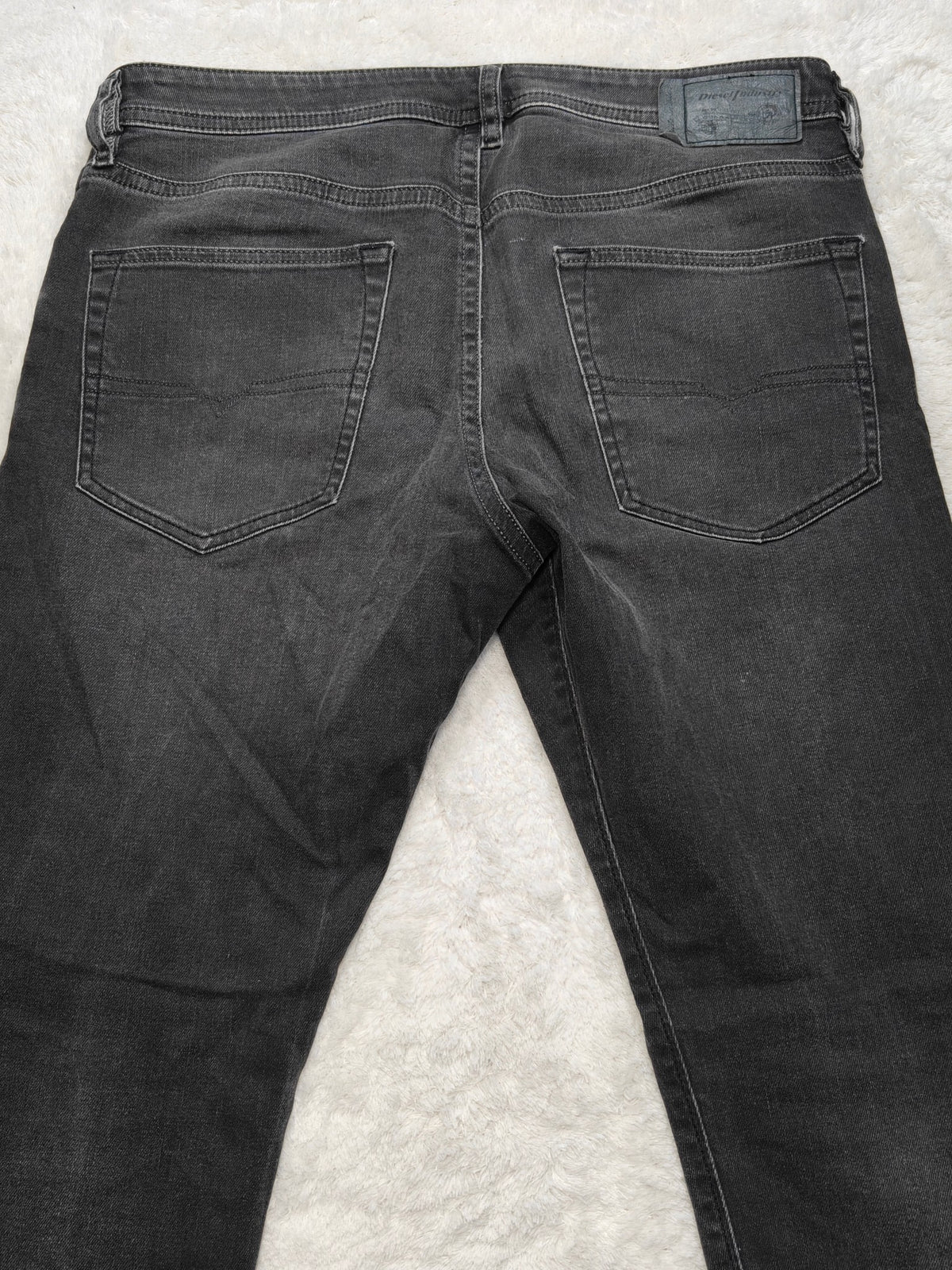 Men Diesel Buster Black R9F66 Tapered W30 L32 Y2K Jeans