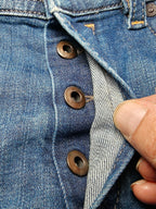 Men Diesel Buster Blue 0836X Tapered W28 L32 Y2K Jeans