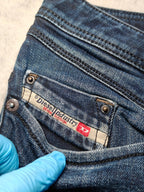 Men Diesel Iakop Blue R46D8 Tapered W30 L32 Y2K Jeans