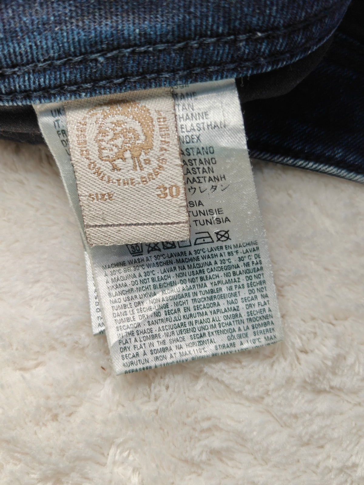 Men Diesel Iakop Blue R46D8 Tapered W30 L32 Y2K Jeans