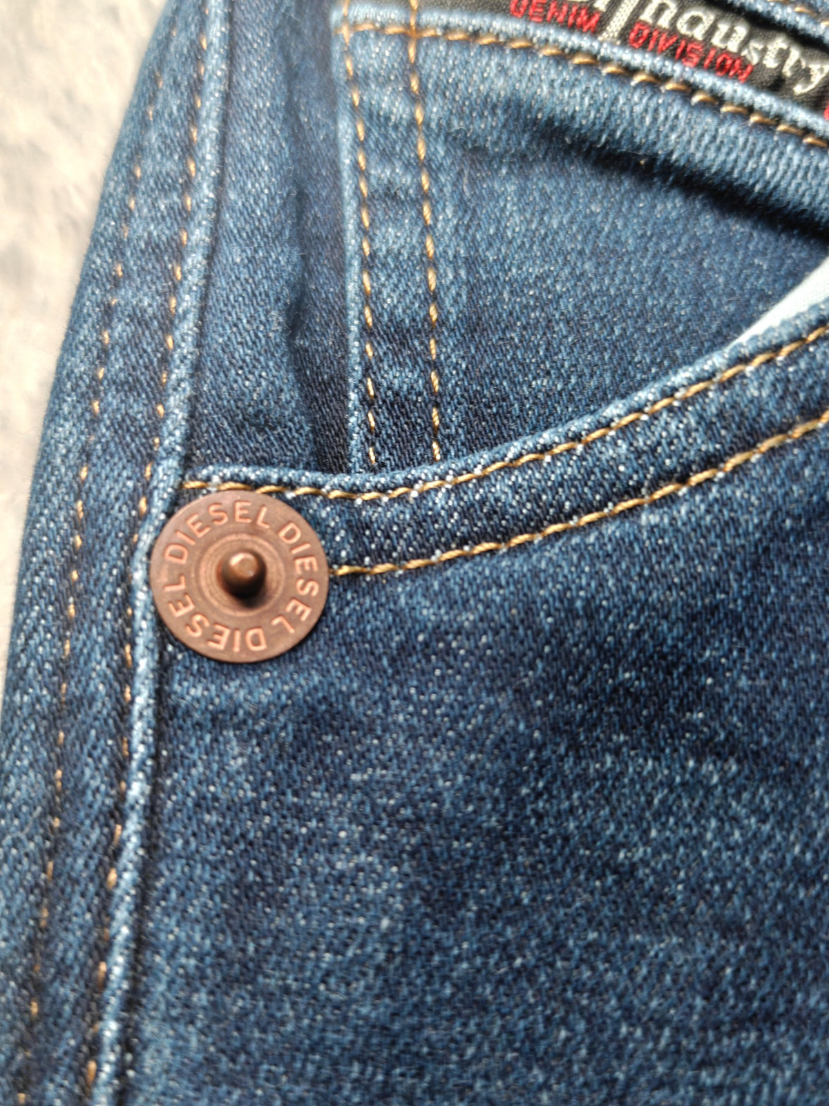 Men Diesel Krooley Jogg Blue Z69VI Tapered W28 L32 Y2K Jeans