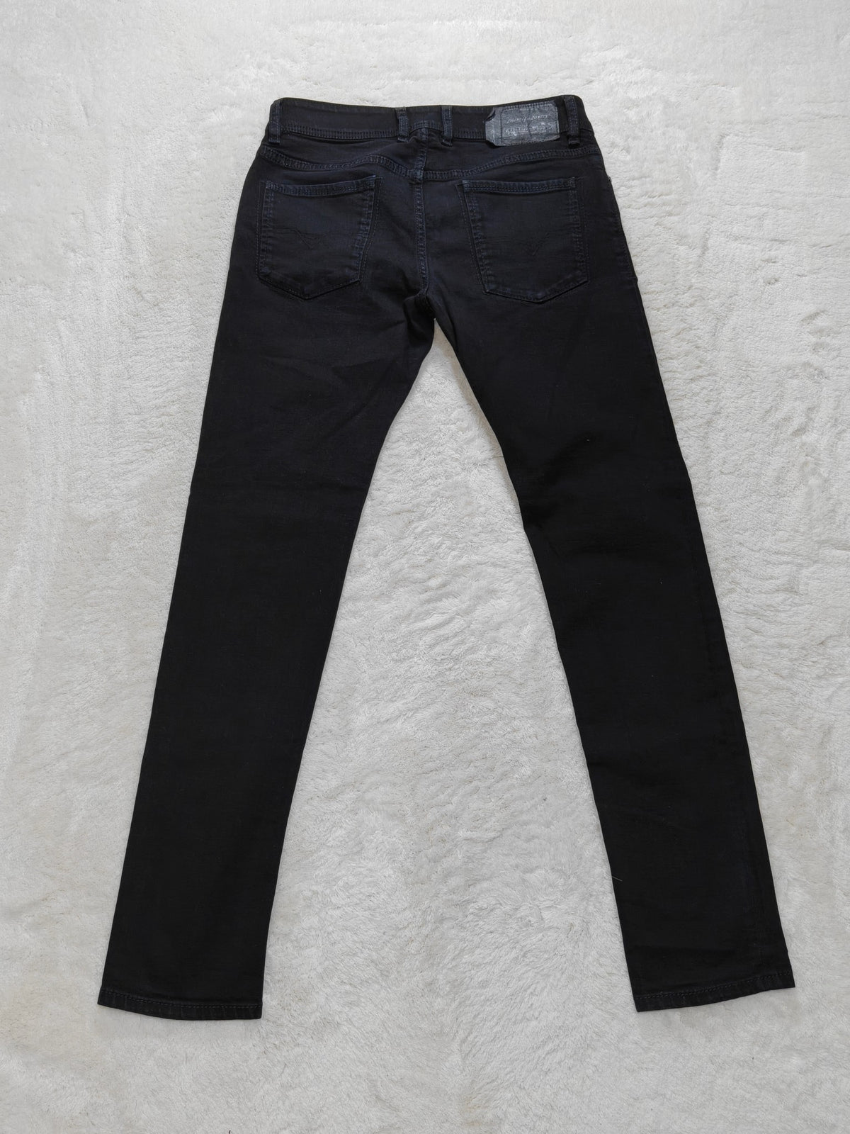 Men Diesel Sleenker Black 0886Z Slim W29 L30 Y2K Jeans