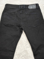 Men Diesel Sleenker Black 0886Z Slim W29 L30 Y2K Jeans