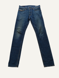 Men Diesel Tepphar Dark blue 0837I Slim carrot W28 L32 Y2K Jeans