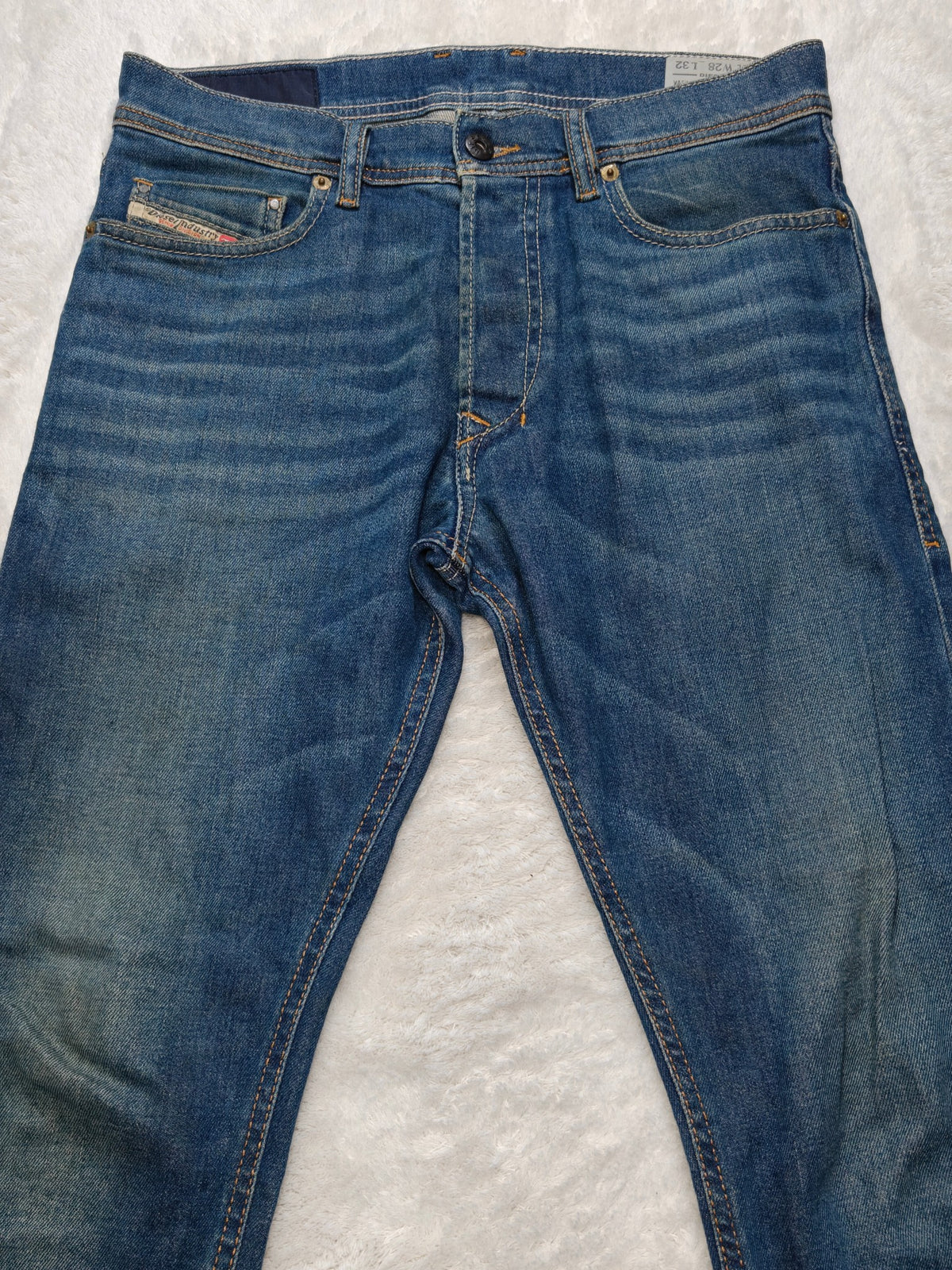 Men Diesel Tepphar Dark blue 0837I Slim carrot W28 L32 Y2K Jeans