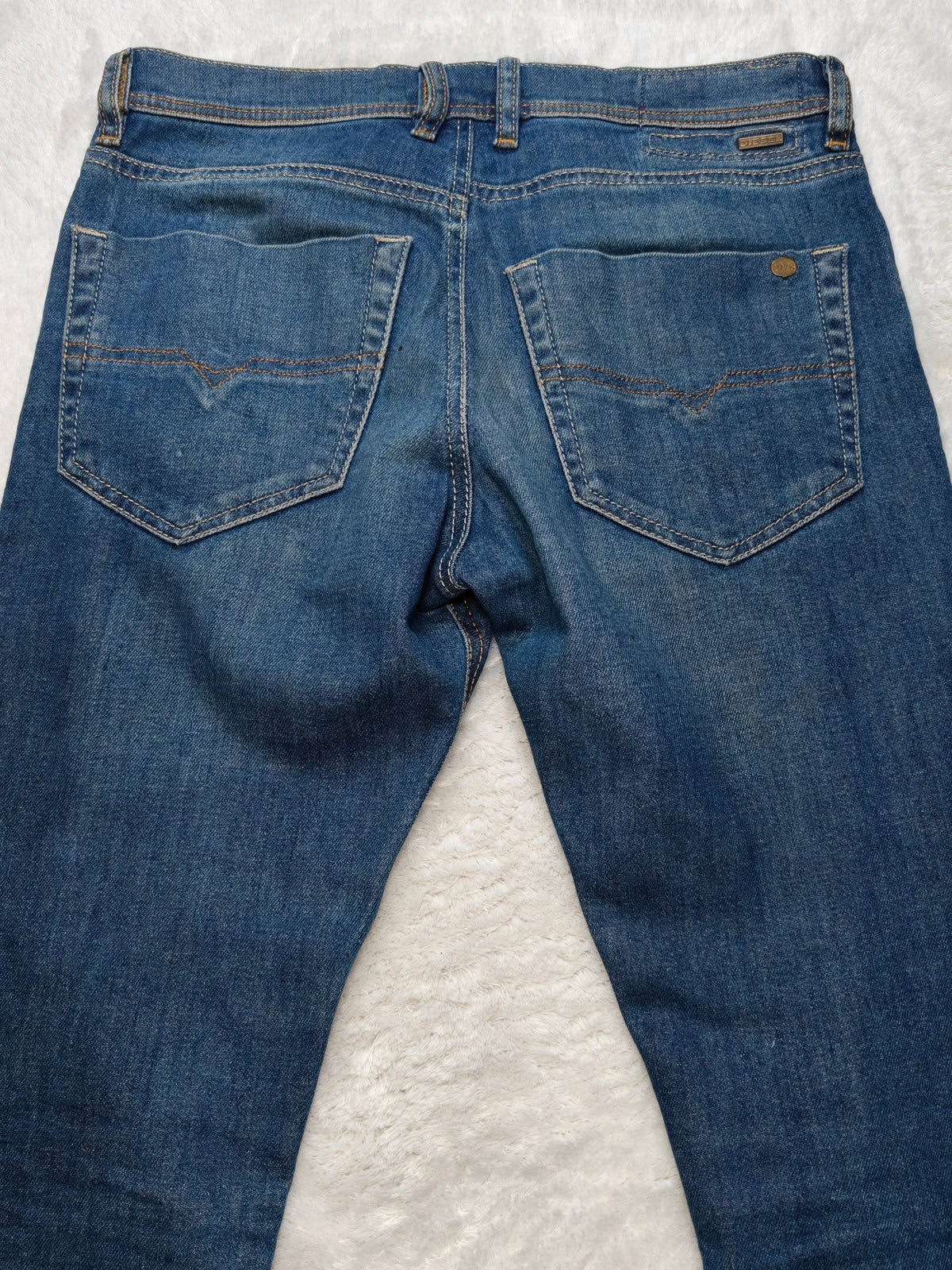 Men Diesel Tepphar Dark blue 0837I Slim carrot W28 L32 Y2K Jeans