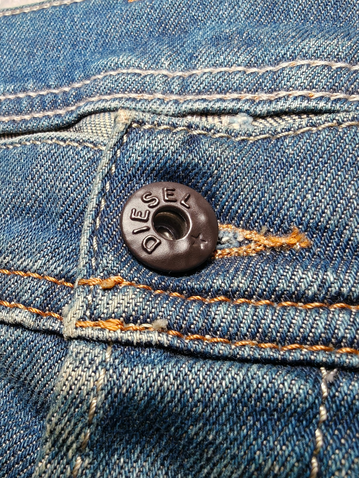 Men Diesel Tepphar Dark blue 0837I Slim carrot W28 L32 Y2K Jeans