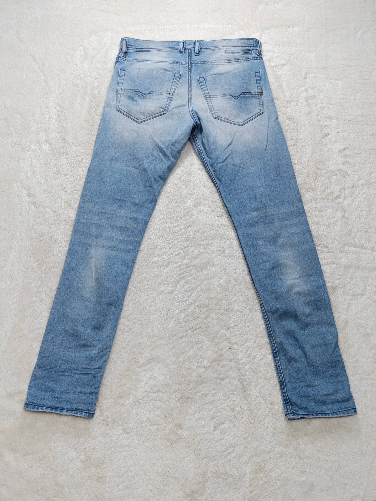 Men Diesel Tepphar Light blue 084CU Slim carrot W28 L30 Y2K Jeans