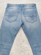 Men Diesel Tepphar Light blue 084CU Slim carrot W28 L30 Y2K Jeans