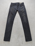 Men Diesel Troxer Black R6QE9 Slim W29 L32 Y2K Jeans