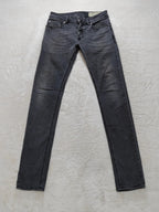 Men Diesel Troxer Black R6QE9 Slim W29 L32 Y2K Jeans