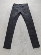 Men Diesel Troxer Black R6QE9 Slim W29 L32 Y2K Jeans