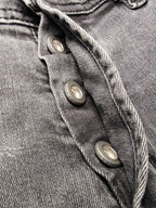 Men Diesel Troxer Black R6QE9 Slim W29 L32 Y2K Jeans