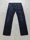 Men G-star Attacc Dark blue 5204 Straight fit W34 L34 2010s Jeans