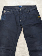 Men G-star Attacc Dark blue 5204 Straight fit W34 L34 2010s Jeans
