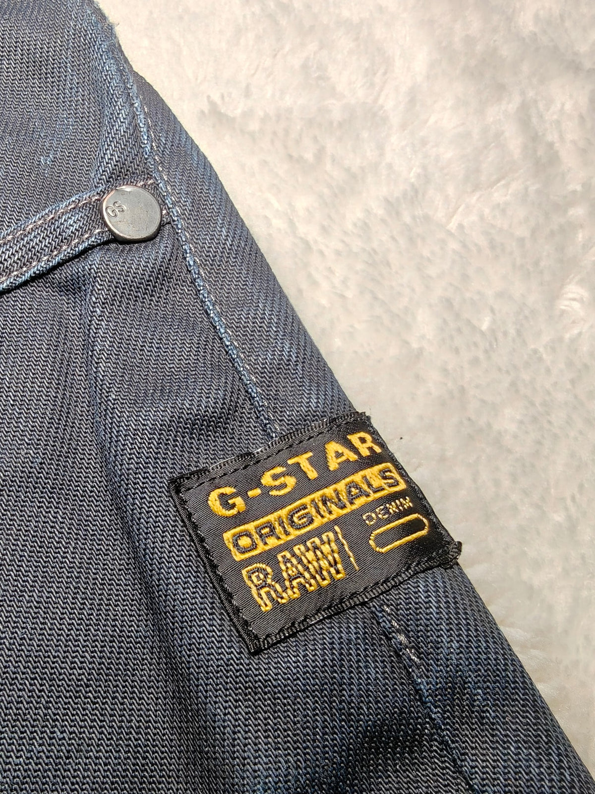 Men G-star Attacc Dark blue 5204 Straight fit W34 L34 2010s Jeans
