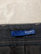 Men G-star Attacc Dark blue 5204 Straight fit W34 L34 2010s Jeans
