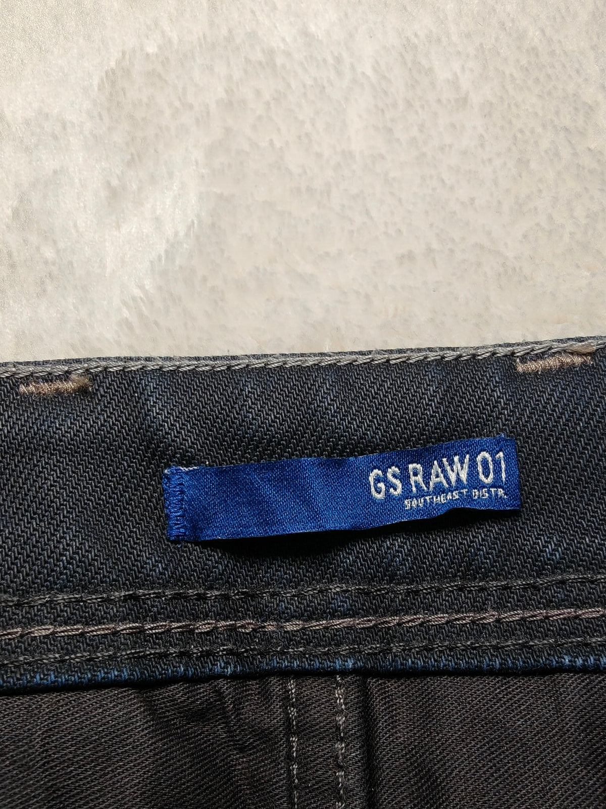 Men G-star Attacc Dark blue 5204 Straight fit W34 L34 2010s Jeans