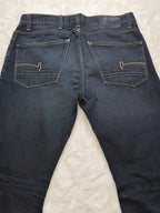 Men G-star Coder Dark blue Straight W34 L34 2010s Jeans