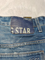 Men G-star Morris Blue DEEP INDIGO MM Straight W34 L34 2000s Jeans