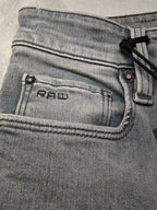 Men G-Star RAW 3301 Faded industrial grey Skinny W27 L32 Jeans