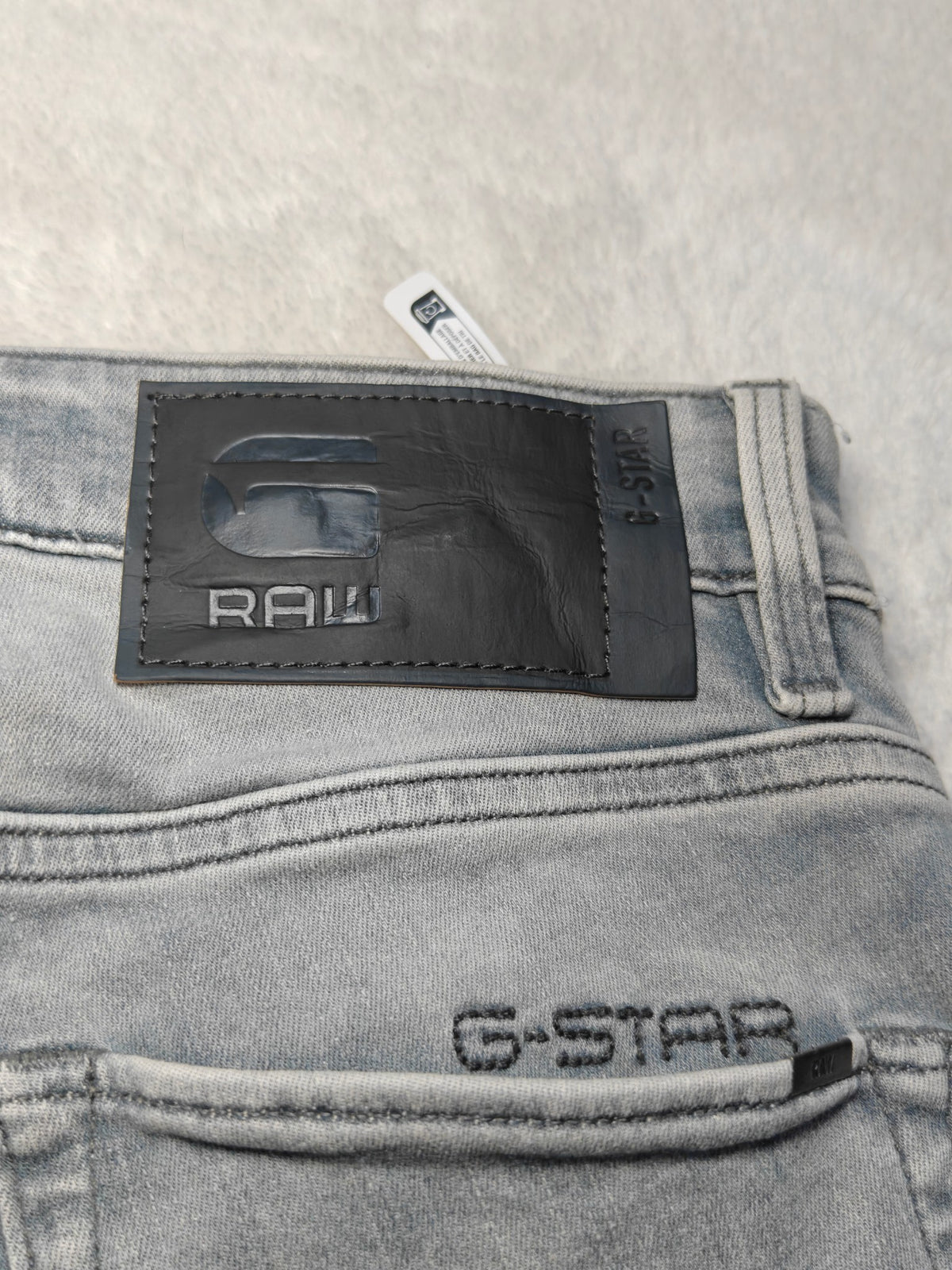 Men G-Star RAW 3301 Faded industrial grey Skinny W27 L32 Jeans