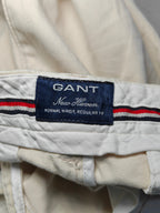 Men Gant Chino Cream Regular fit W36 L32 Y2K Pants