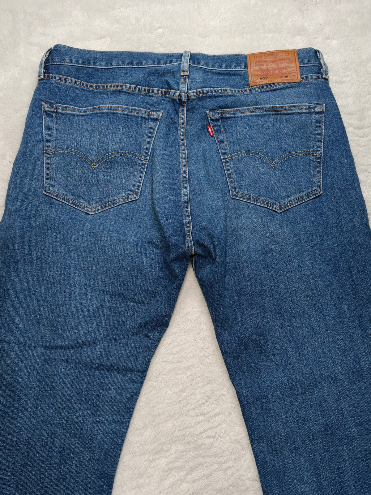 Men Levi's 501 Blue 3339 Straight W36 L30 Y2K Jeans