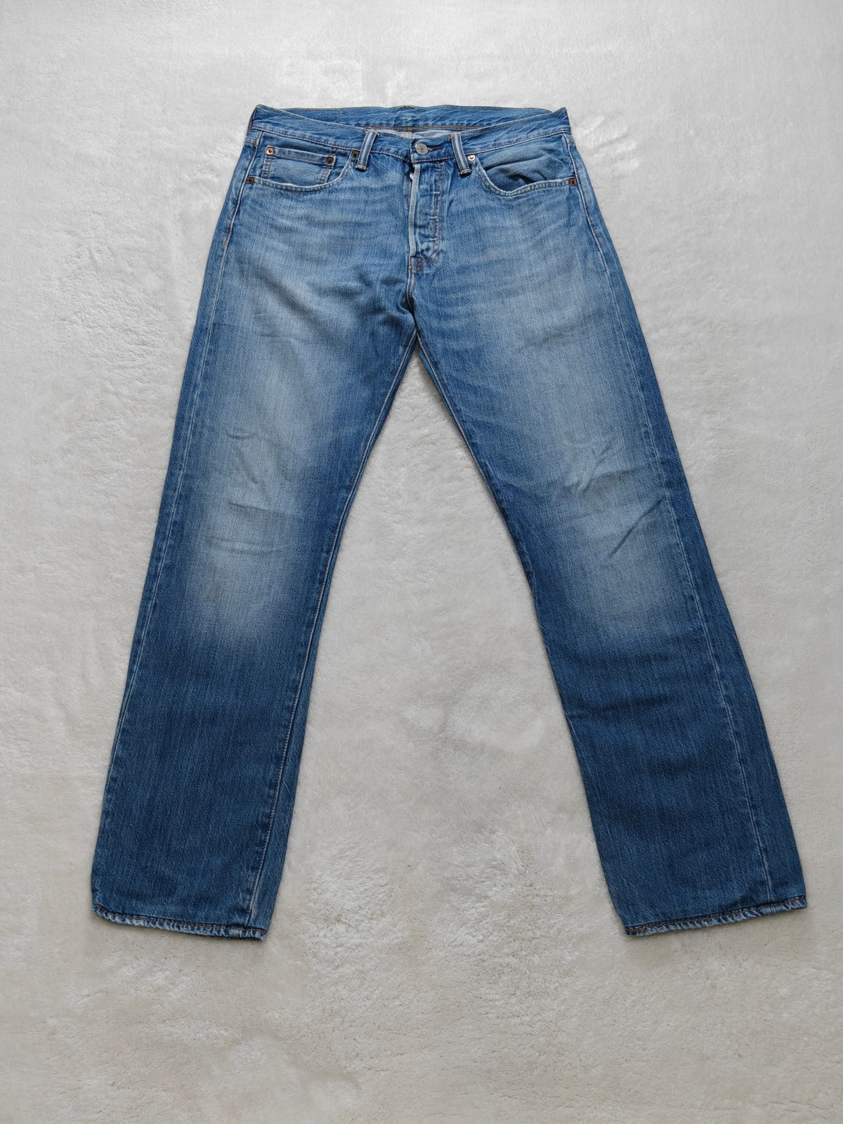 Men Levi's 501 Light blue Straight W31 L32 Y2K Jeans
