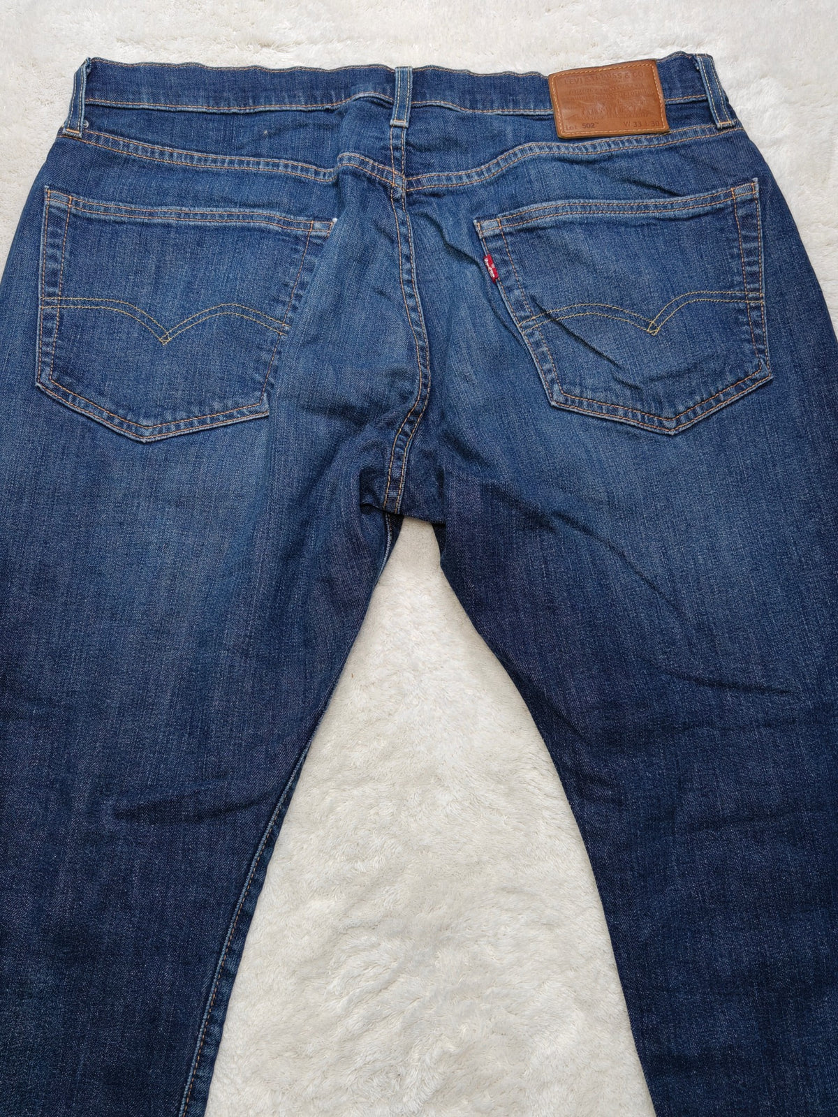 Men Levi's 502 Blue 0519 Straight W33 L30 Y2K Jeans
