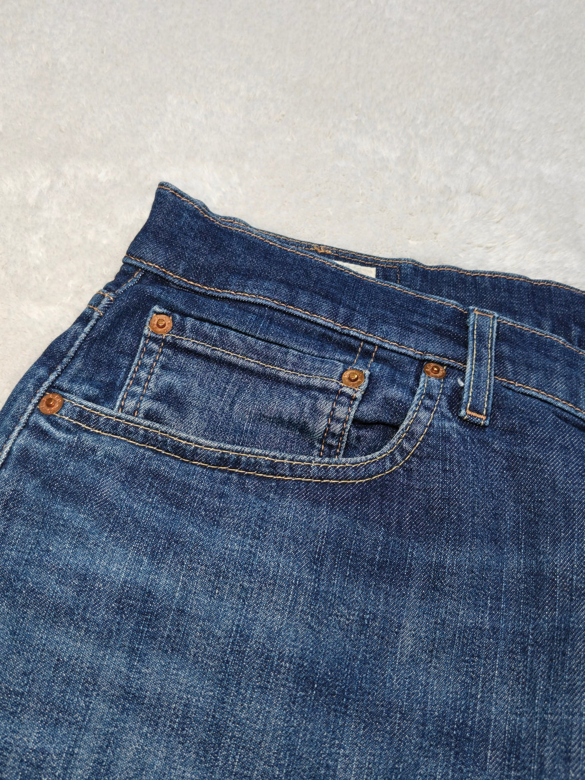 Men Levi's 502 Blue 0519 Straight W33 L30 Y2K Jeans
