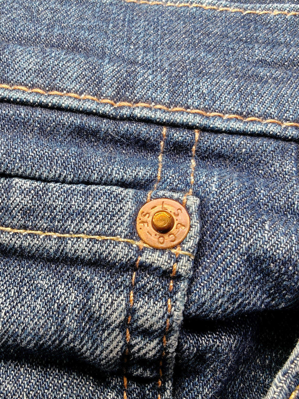 Men Levi's 502 Blue 0519 Straight W33 L30 Y2K Jeans