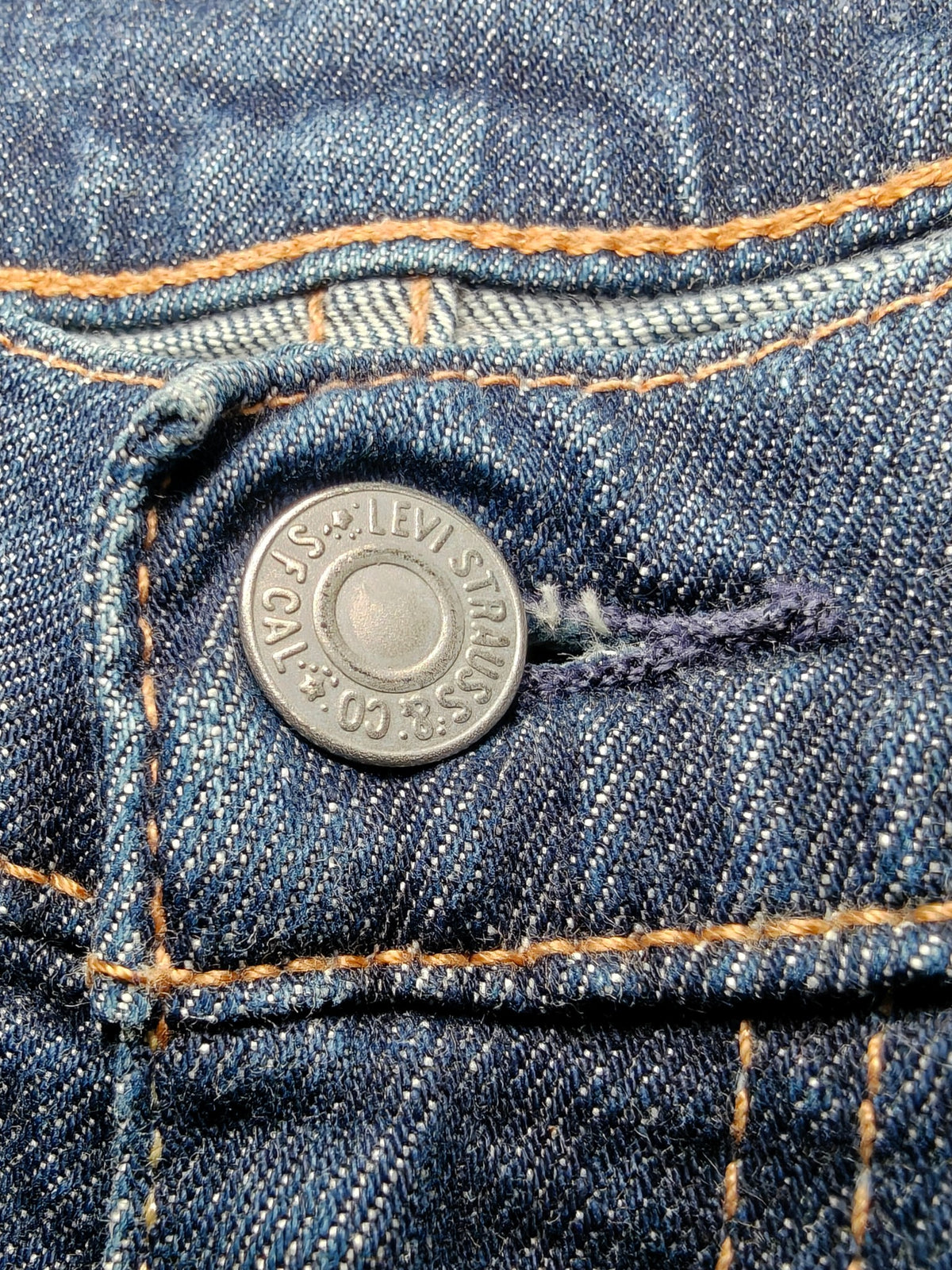 Men Levi's 502 Blue 0519 Straight W33 L30 Y2K Jeans