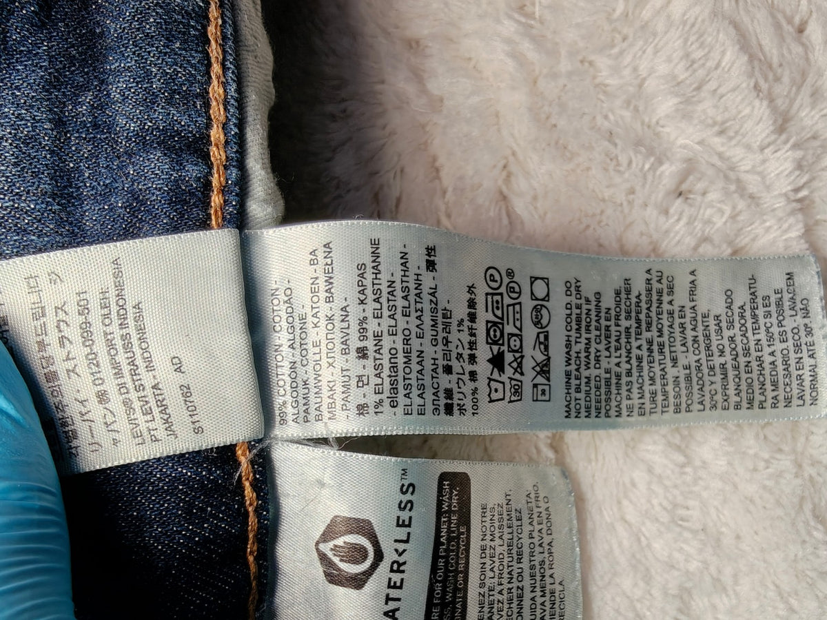 Men Levi's 502 Blue 0519 Straight W33 L30 Y2K Jeans