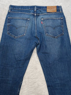 Men Levi's 502 Blue 29507-0020 Slim straight W33 L34 Y2K Jeans