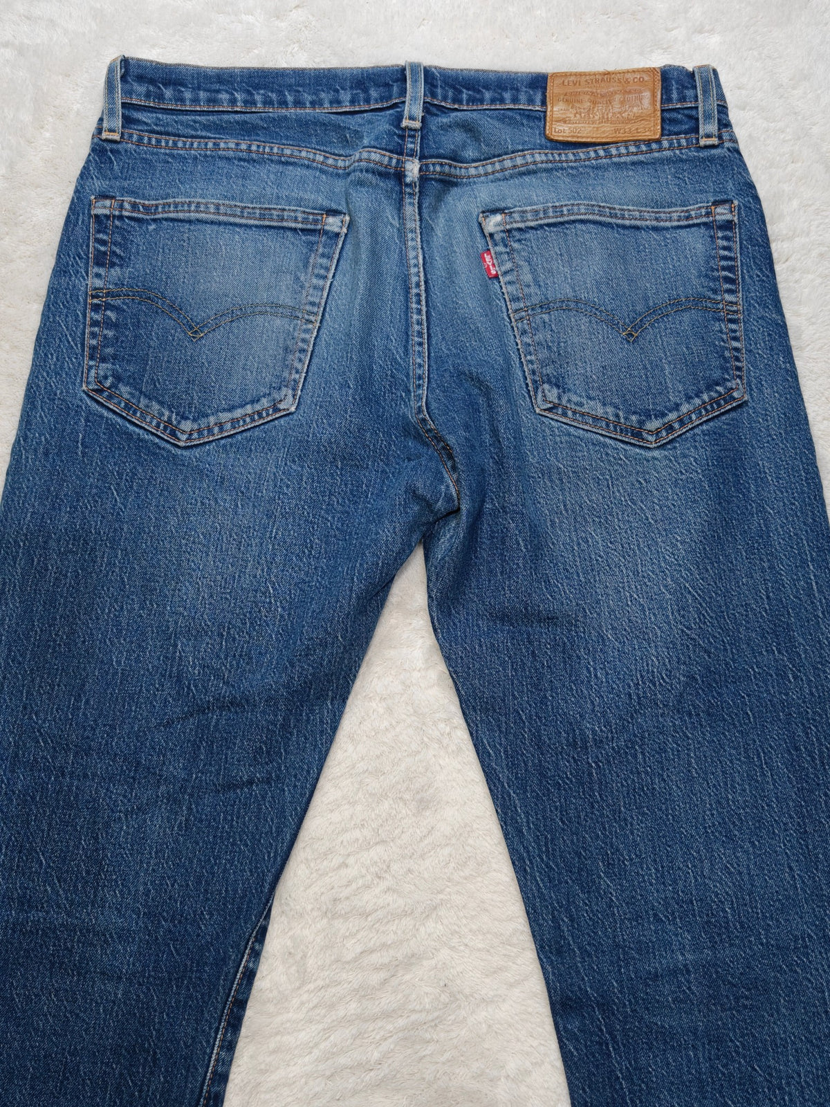 Men Levi's 502 Blue 29507-0020 Slim straight W33 L34 Y2K Jeans