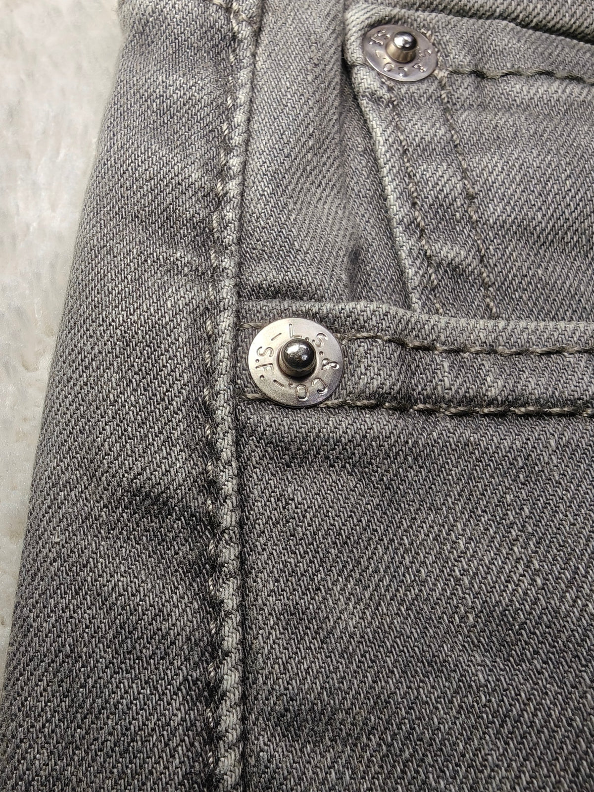 Men Levi's 510 Dark grey Skinny W30 L32 Jeans