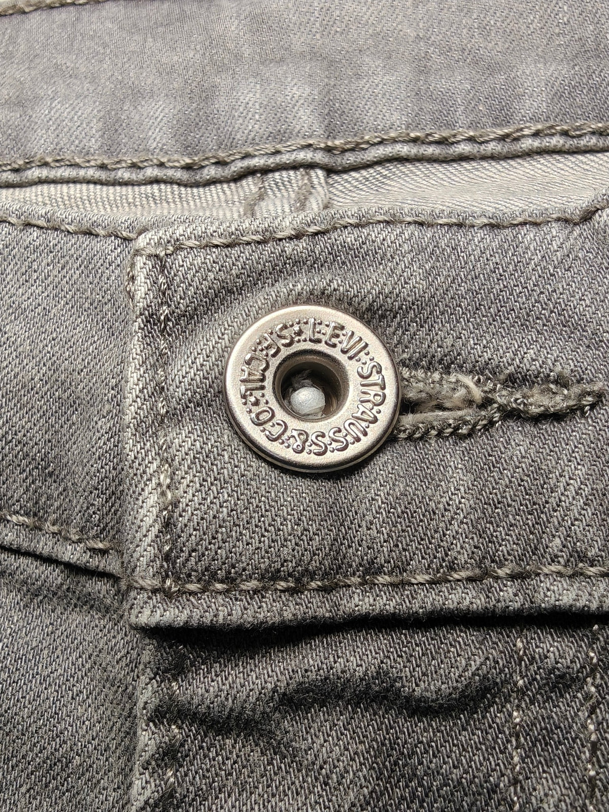 Men Levi's 510 Dark grey Skinny W30 L32 Jeans