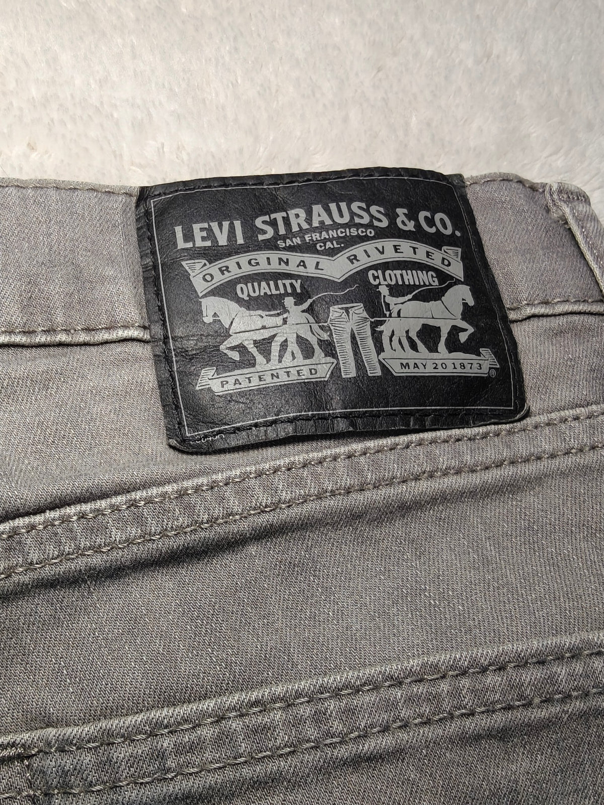 Men Levi's 510 Dark grey Skinny W30 L32 Jeans
