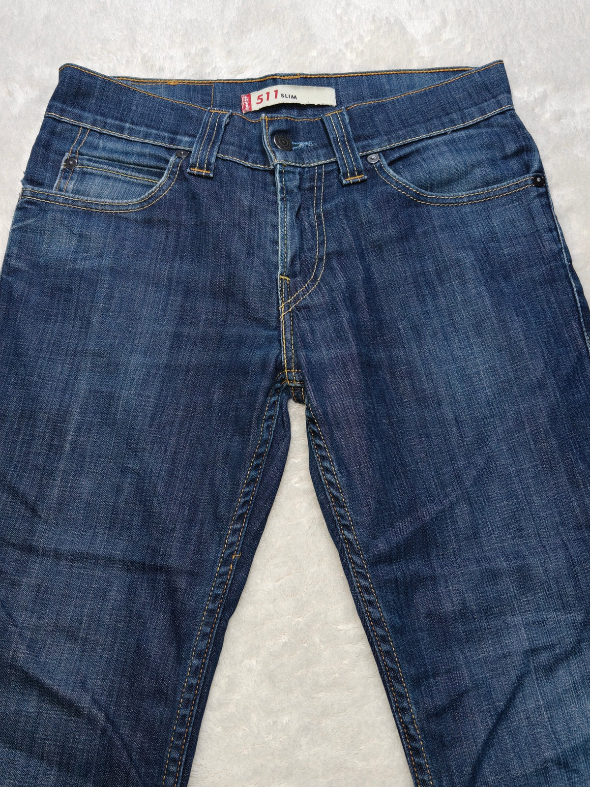 Men Levi's 511 Blue 0376 Slim W30 L28 Y2K Jeans