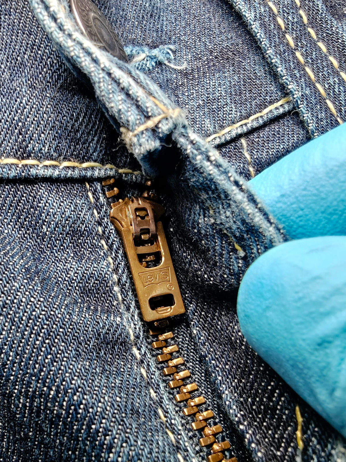 Men Levi's 511 Blue 0376 Slim W30 L28 Y2K Jeans