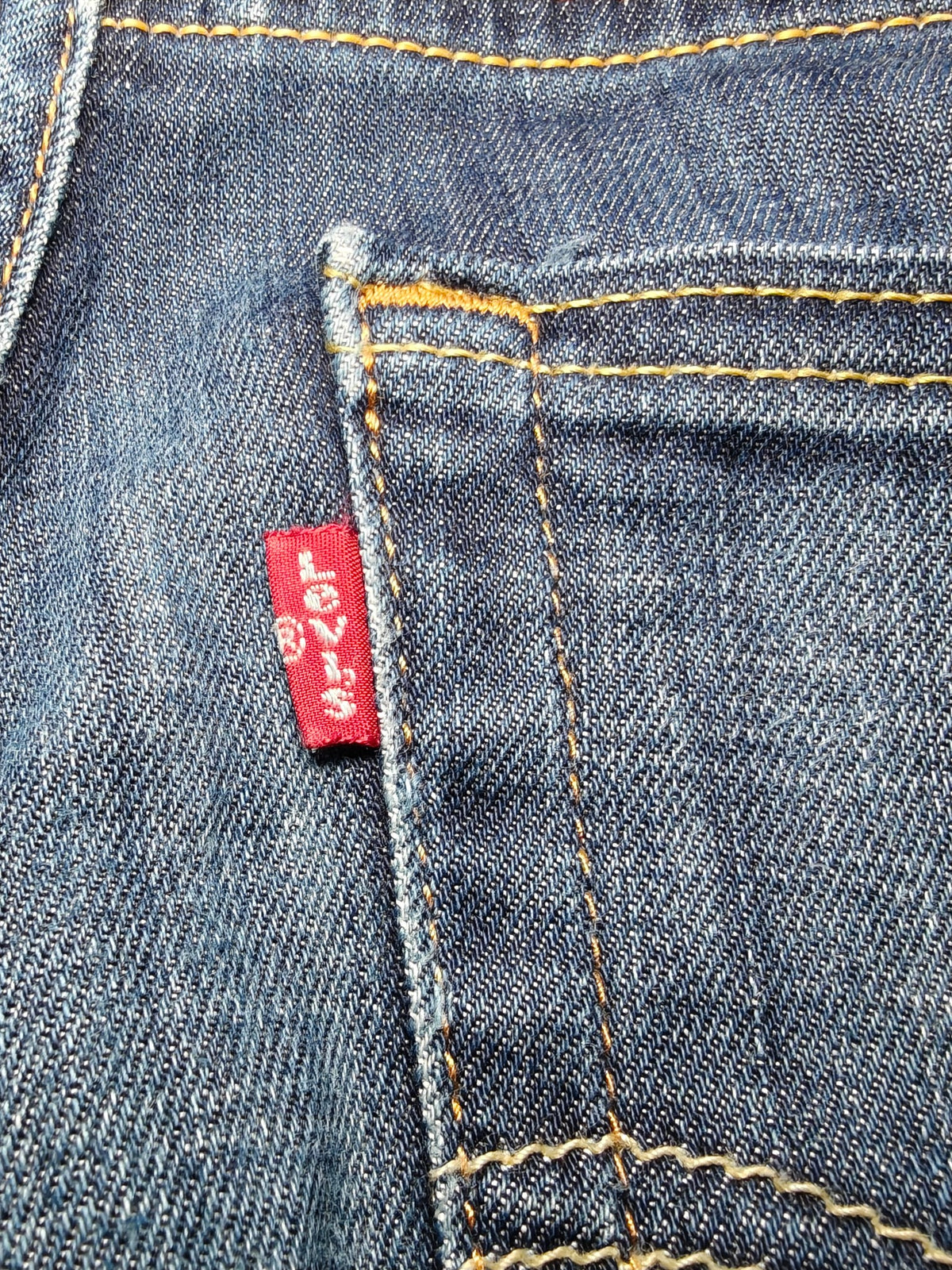Men Levi's 511 Blue 0376 Slim W30 L28 Y2K Jeans