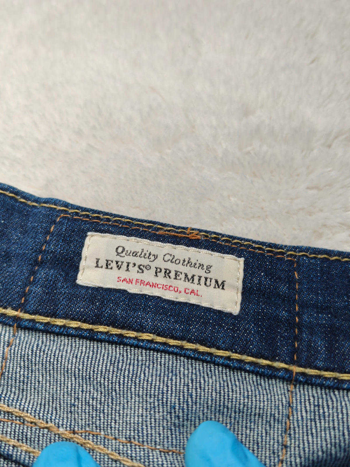 Men Levi's 511 Blue Slim W29 L34 Y2K Jeans