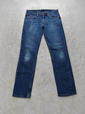 Men Levi's 511 Blue Slim W30 L32 Y2K Jeans