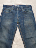 Men Levi's 511 Dark blue Slim W34 L28 Jeans
