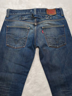 Men Levi's 511 Dark blue Slim W34 L28 Jeans